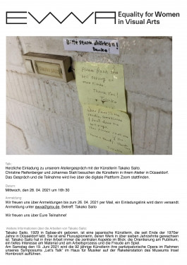 EWVA – Equality for Woman in Visual Arts